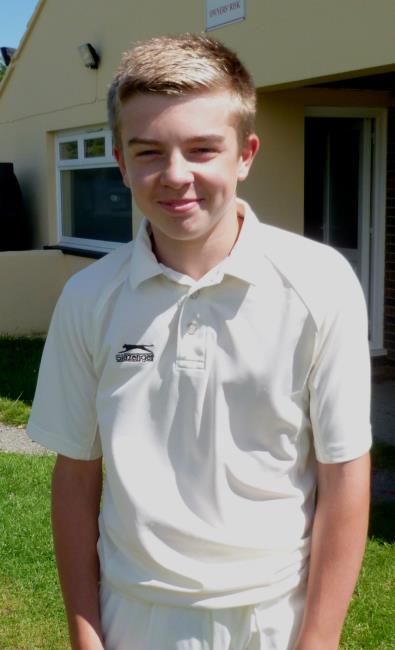 Gethin Scourfield - bowled well for Whitland 2nds